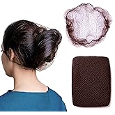 Pruvade - Nylon Hair Nets For Women & Men | Case 24" Honeycomb Mesh Hair Net Food Service Medical Industrial Use Breathable Sturdy Bun Hair Long Short Hair Late - View #12