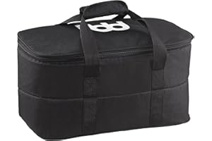 MEINL PERCUSSION Meinl Bongo Drum Bag — Standard Size — Heavy-Duty Fabric and Carrying Grip, Black (MSTBB1)