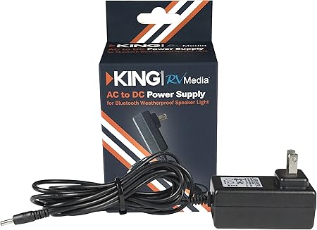 rv media bluetooth weatherproof speaker light