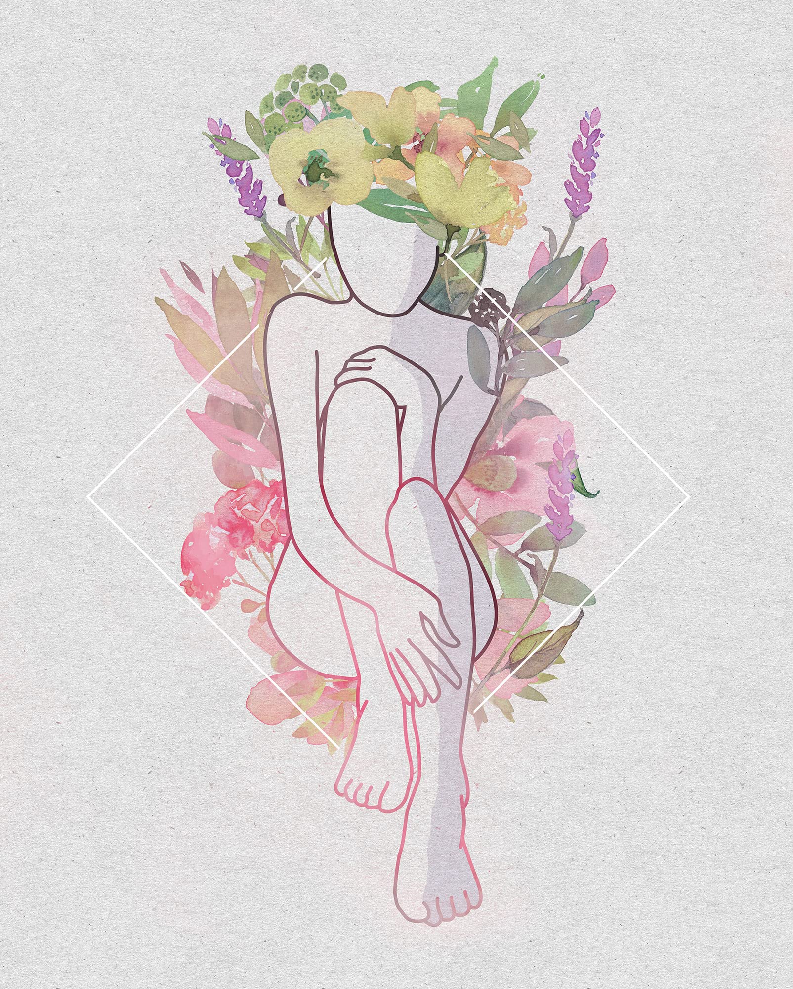 Komar Wall Picture - Bella Vita - Size: 40 x 50 cm - Poster, Art Print, Decoration, Living Room, Bedroom