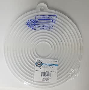 Quilter's Rule Nested Circles Template Set - 11 Acrylic Templates (1.5" To 6.5" Diameter) For Longarm Quilting - View #10
