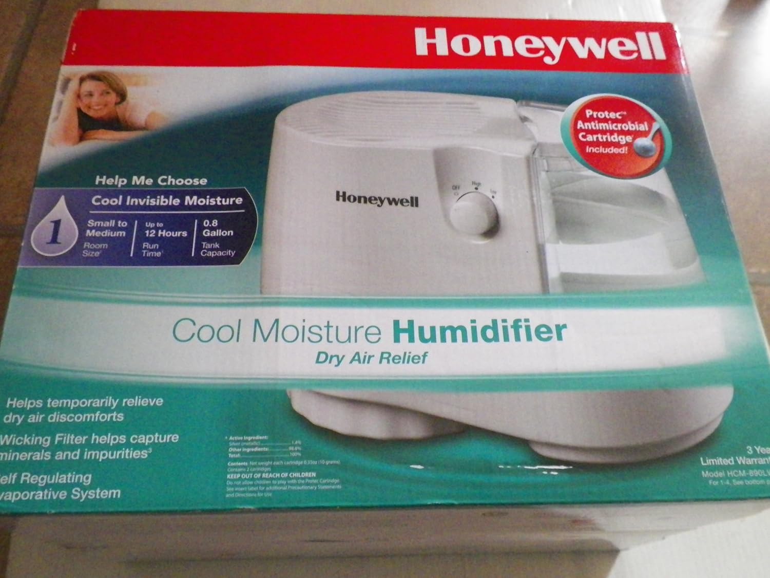 Kaz INC HW Cool Moist HUMIDIFIER White Electronics