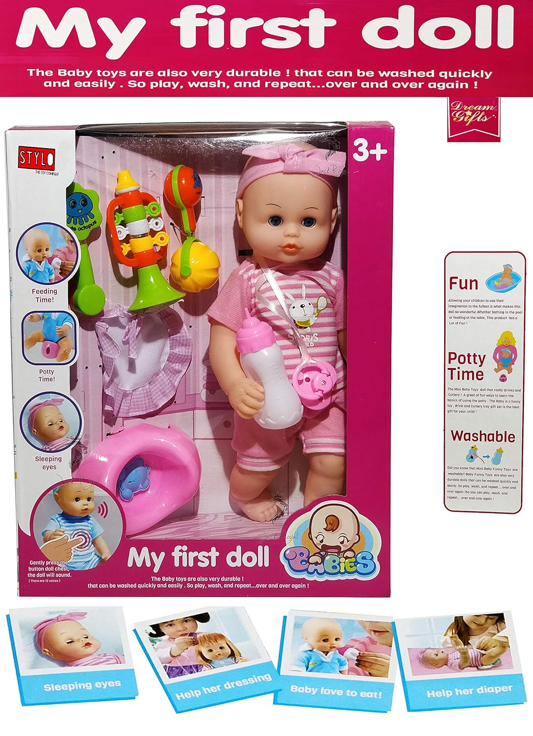 reborn baby that eats