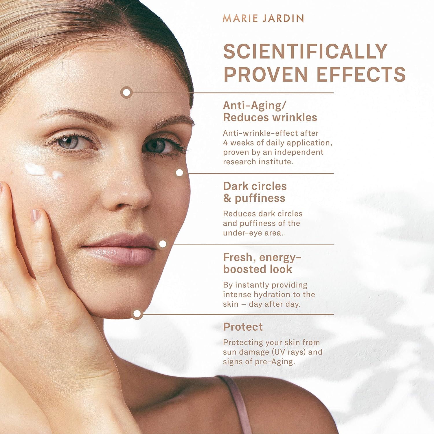 Hyaluronic Acid Serum for Face, Highly Dosed with Vitamin C and Q10, 100% VEGAN, Scientifically Proven Anti Aging Effects - Image 4