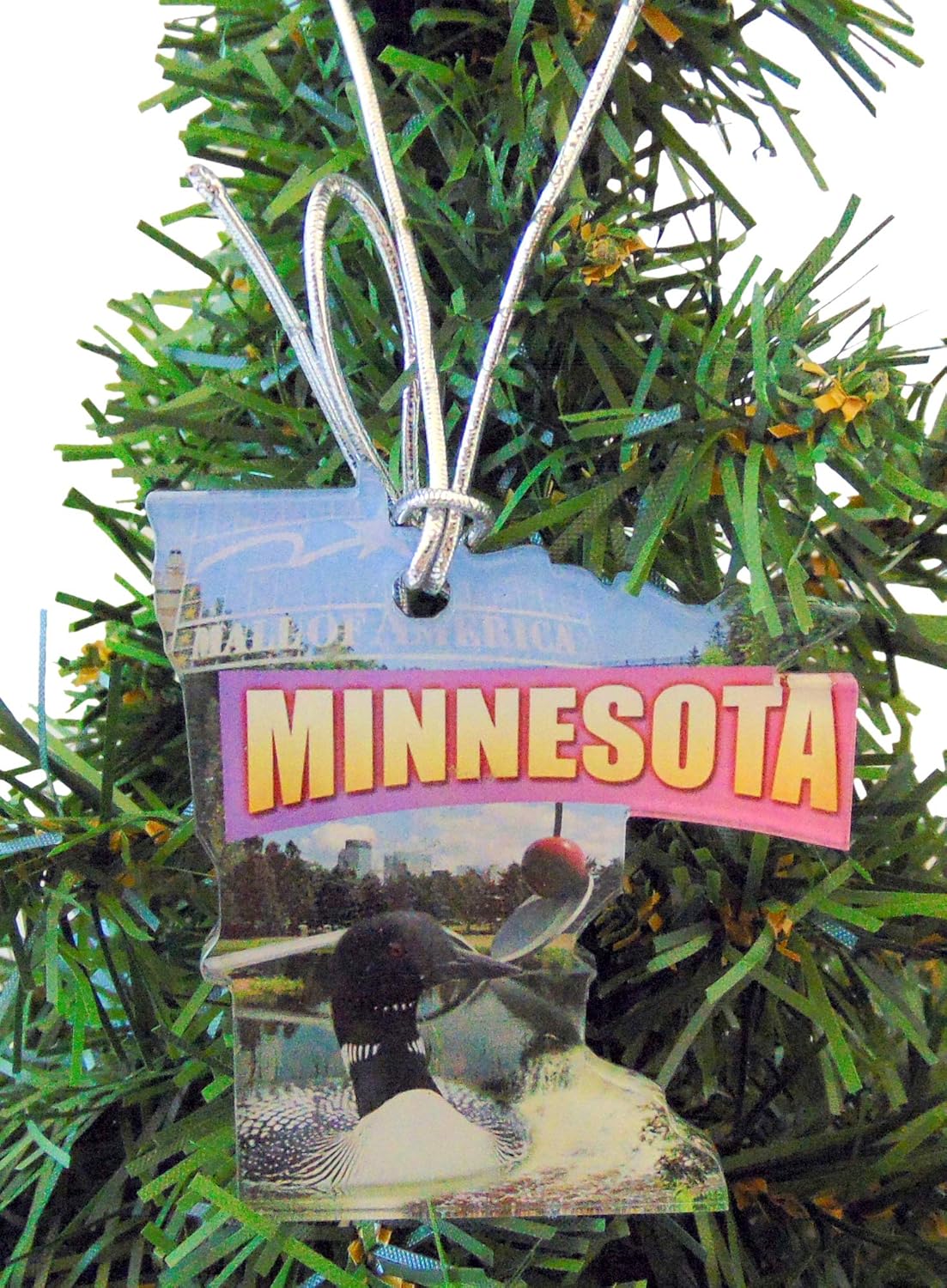 Westman Works Minnesota Christmas Ornament Acrylic State Shaped