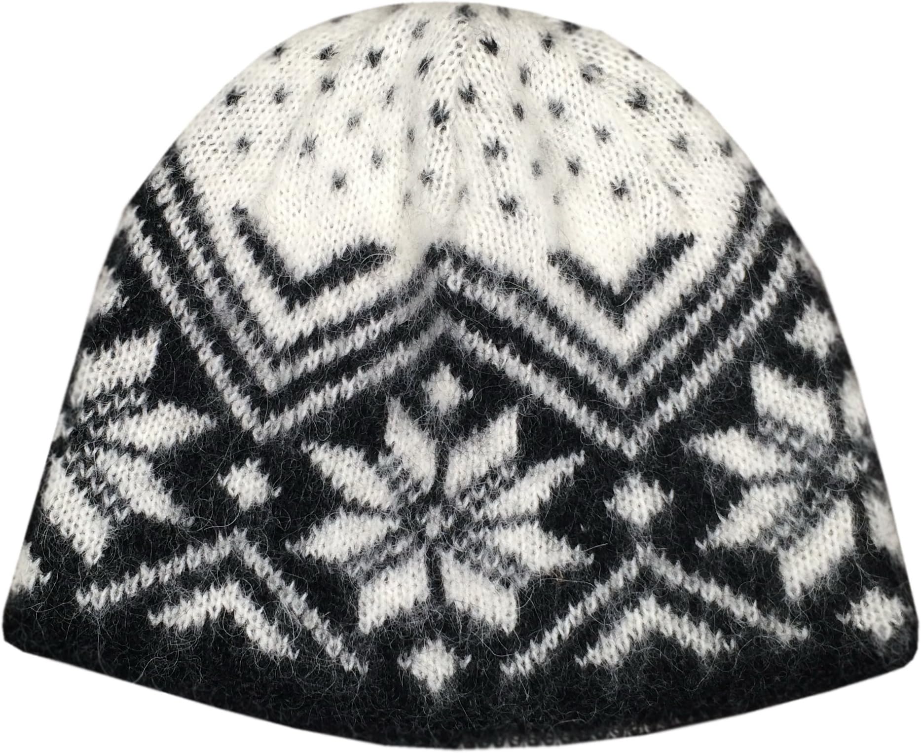 Freyja CanadaWinter Beanie Cap 100% Icelandic Wool Unisex 2 Ply Knitted