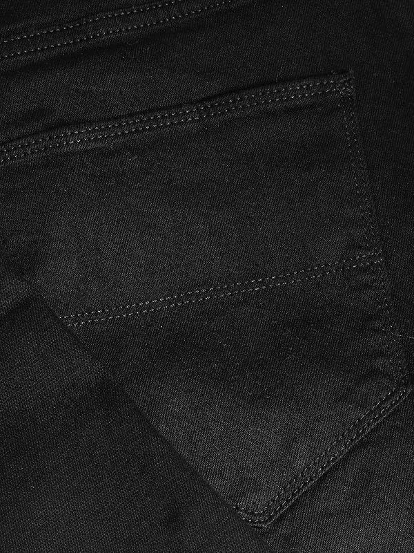 Hose Straight Fit Schwarz