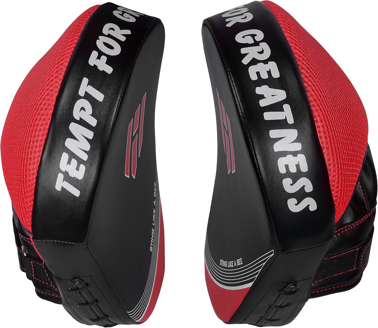 Punching Mitts Kickboxing Muay Thai MMA Boxing Mitts Training Focus Punch Mitts Bags Hand Target Pads for Kids, Men & Women (Pair) (Red) : Sports & Outdoors