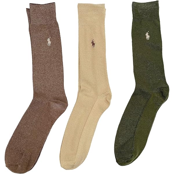 Amazon.com: POLO RALPH LAUREN Men`s Super Soft Dress Socks 3 Pack (10-13,  B_G(ZP899873PKN)/G) : Clothing, Shoes & Jewelry