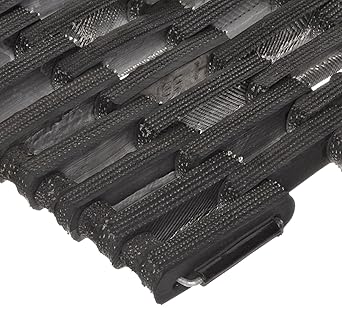 Durable Durite Recycled Tire Link Outdoor Entrance Mat Straight