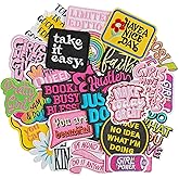 GYGYL 25Pcs Phrase Iron on Patches for Hats | Girls Power Embroidered Sew on Patch for Jackets Backpacks Clothing DIY Accessories