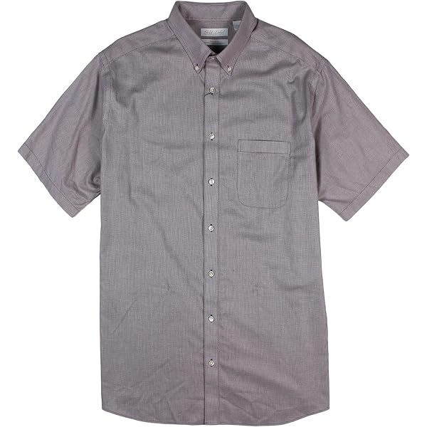Big And Tall Non Iron Dress Shirts Gold Label Men's Big Tall Non-Iron  Oxford Shirt with Pocket Button Down Collar Long Sleeve Wrinkle-Resistant  (Grey 041, 20 x 34/35 Big) at Amazon Men's