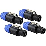 GLS Audio Speaker Plug Twist Lock 4 Pole Speaker