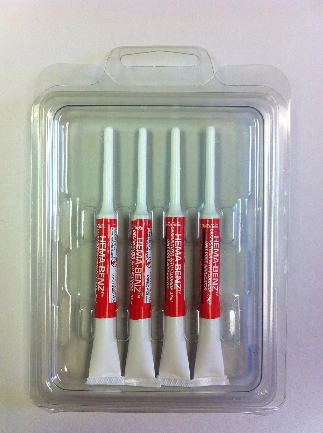 Hema-Benz Tooth Desenitizer with Fluoride: Health & Personal Care