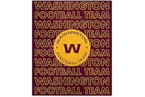 Pegasus Sports Officially Licensed NFL Echo Team Wordmark Plush Throw Blanket, 60" x 70"