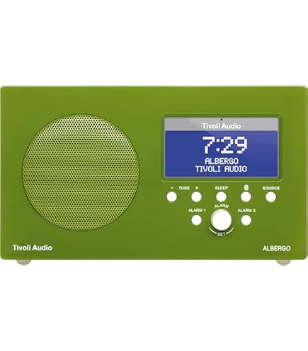 Amazon.com: Tivoli Audio Albergo Bluetooth Clock Radio