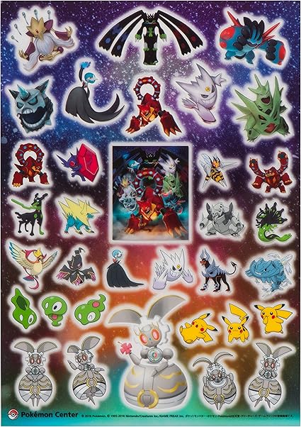 Amazon ポケモンセンターオリジナル Petシール ボルケニオンとメガシンカポケモン マギアナ おもちゃ雑貨 おもちゃ