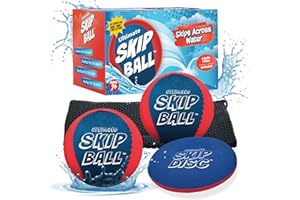 Activ Life The Ultimate Skip Ball – Water Bouncing Ball (2 Pack) Create Lasting Memories with Your Friends & Family at The Beach, Lake or Pool - Great for All Ages