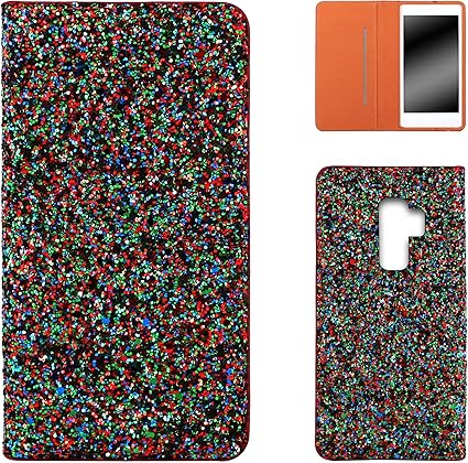 Amazon Co Jp Galaxy S9 Plus Sc 03k スマホケース 手帳 ベルトなし ギャラクシーラメ カラフル ケース ギャラクシー エスナイン プラス 手帳型 カバー スマホカバー Wn Od Ll 家電 カメラ