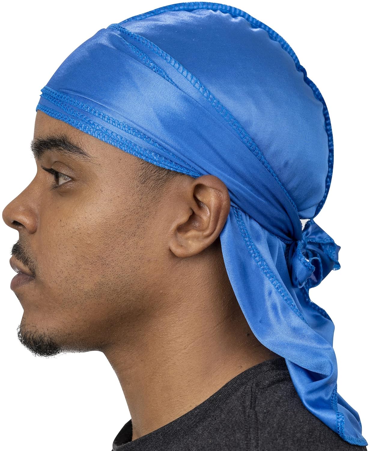 Veeta Superior Silky Durag (Multiple Colors) Smooth Silk Fabric