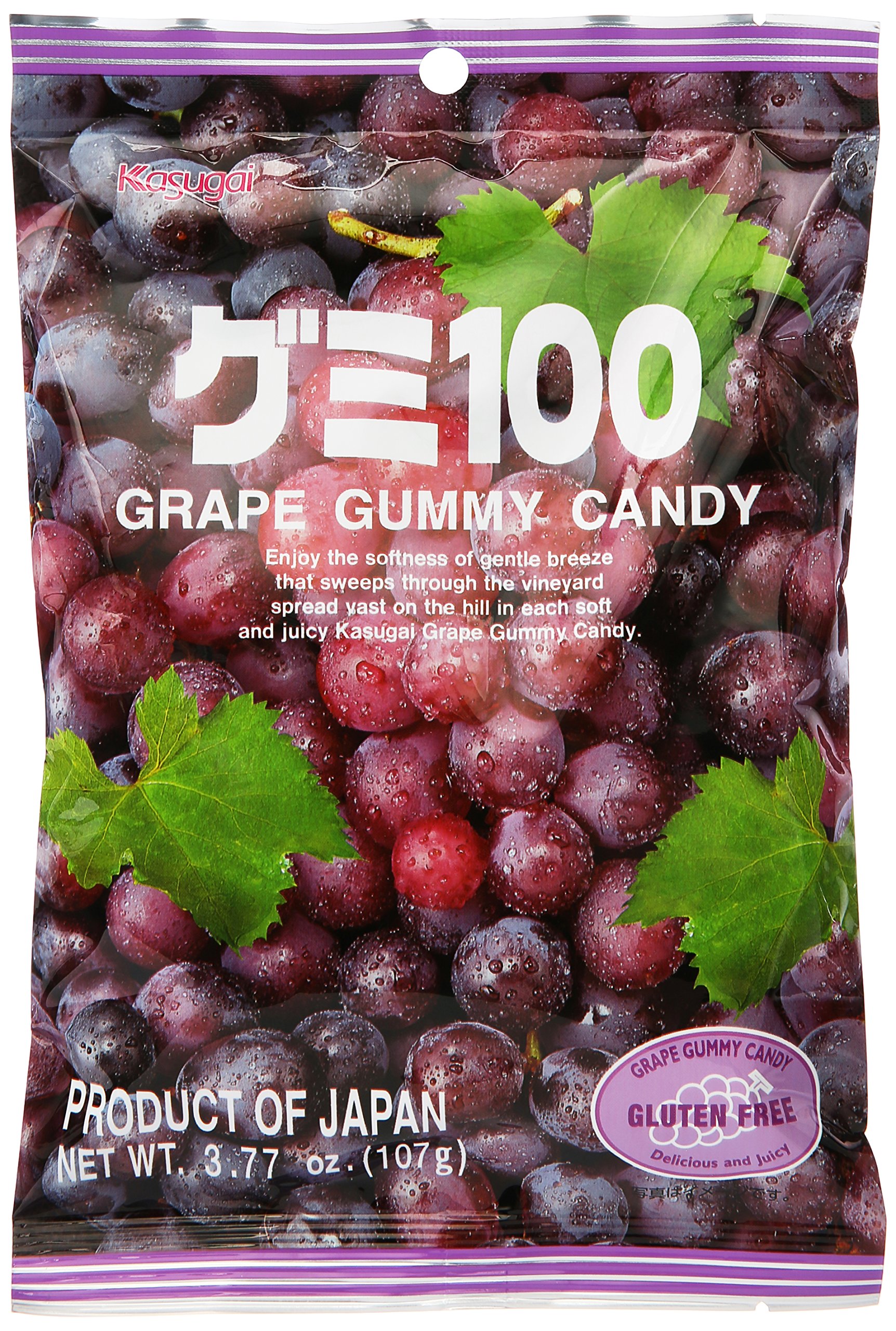 Japanese Fruit Gummy Candy from Kasugai Muscat Grape