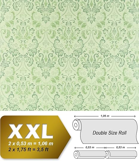 Scarica Gratis Images Papier Peint Intisse Neo Baroque Damas Edem 966 28 Royal Vert Vert le plus cool salutations