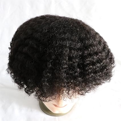 Amazon Com Lumeng Afrotoupee For Men African American Wigs For