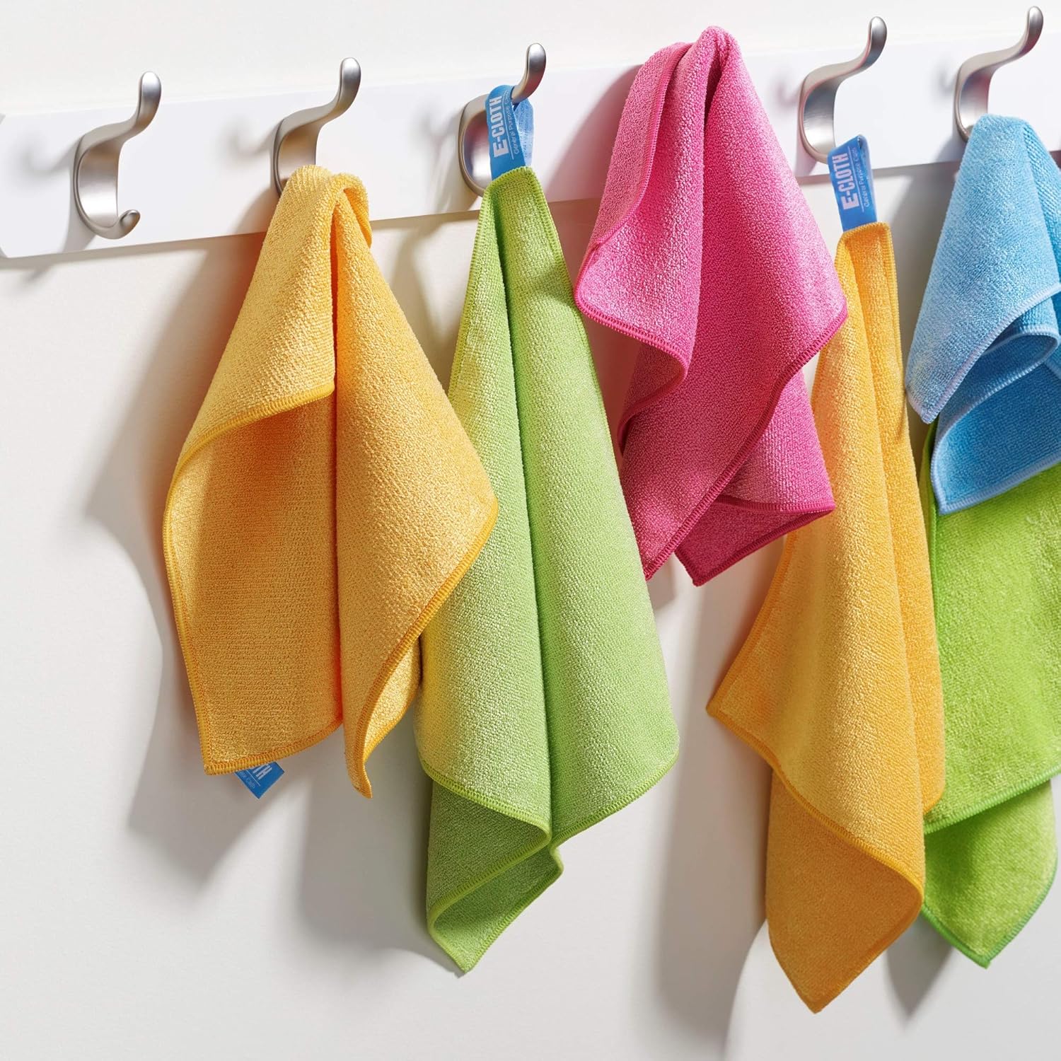 E-Cloth Starter Cleaning Pack, Microfiber, Assorted Colours, 5 Cloth Set, 1 Pack: Home & Kitchen