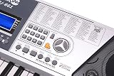RockJam 61 Key Keyboard Piano Kit with Stand Bench Headphones Lessons view 5