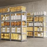 Yaheetech 5 Tier Garage Shelving Units Heavy Duty Racking 150kg per Shelf 750kg view 2