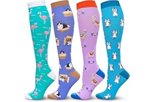 Compression Socks Women and Men, 20-30mmHg, Best for Nurses, Travel, Pregnancy...