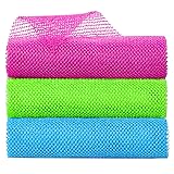 Metene 3 Pieces African Exfoliating Net, Colorful