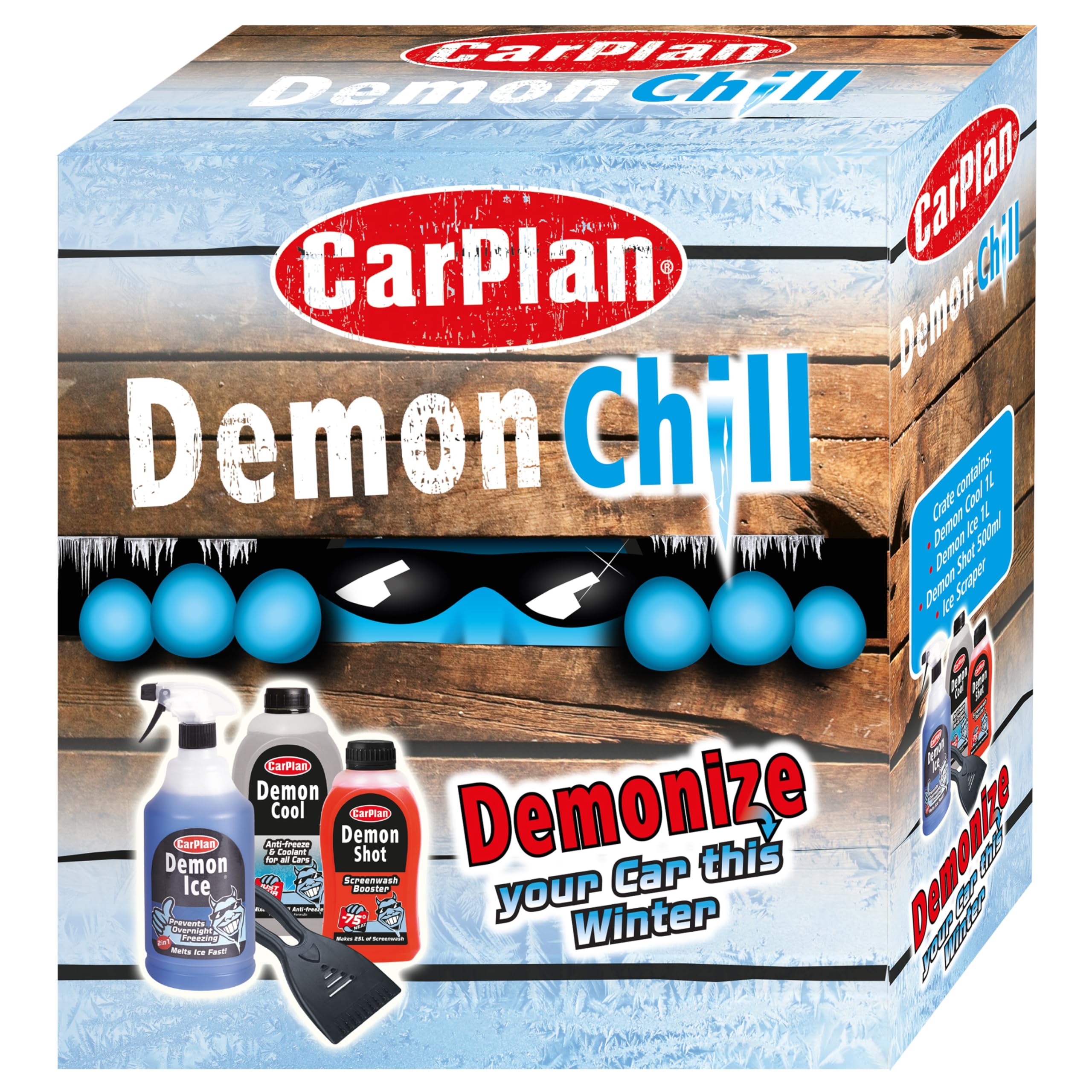 CarPlan Demon Chill 4 Piece Winter Gift Pack