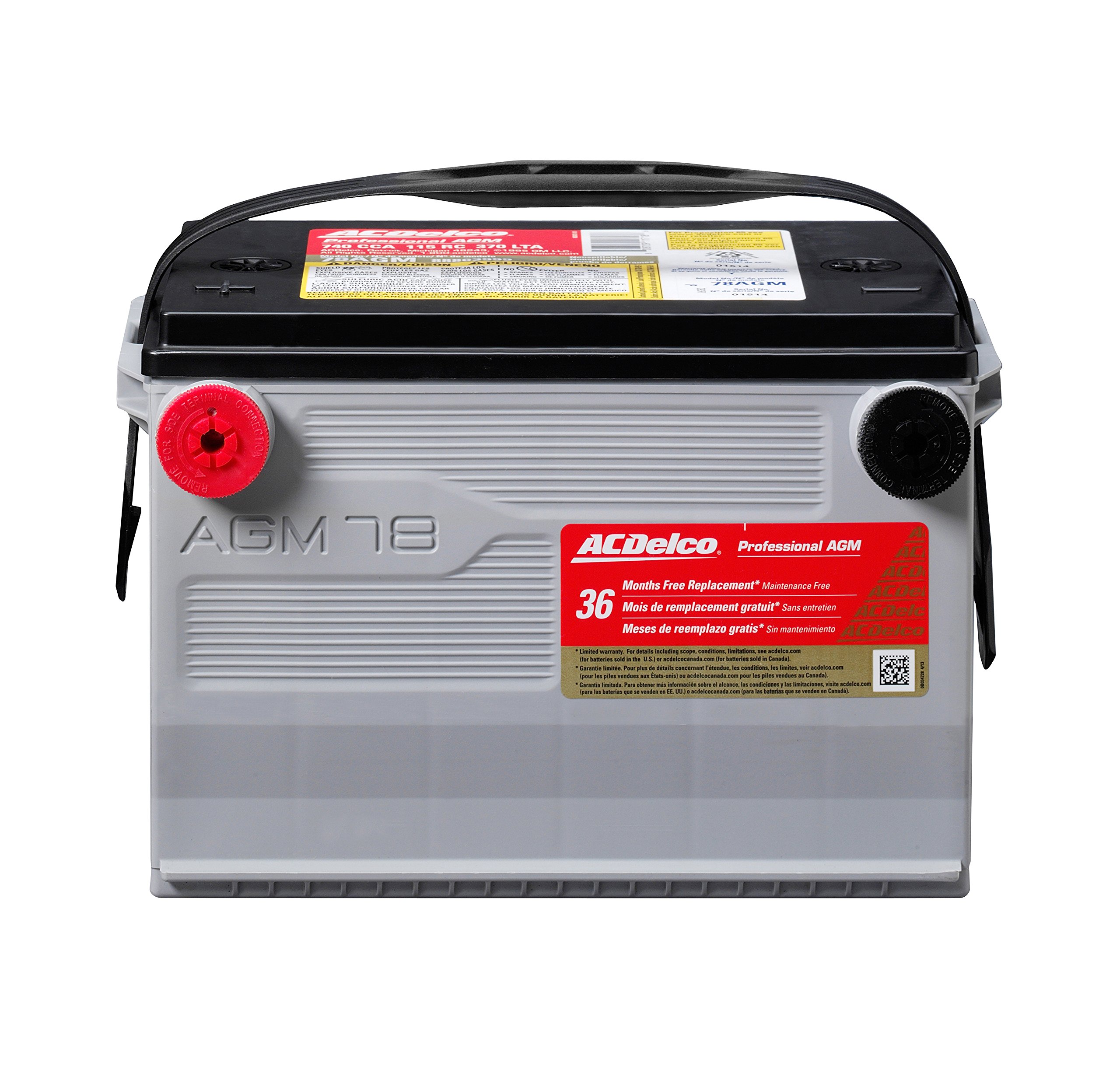 Galleon ACDelco 78AGM Professional AGM Automotive BCI Group 78 Battery