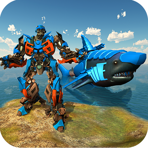 Underwater Whale Shark Robot Transform Game Apps & Games