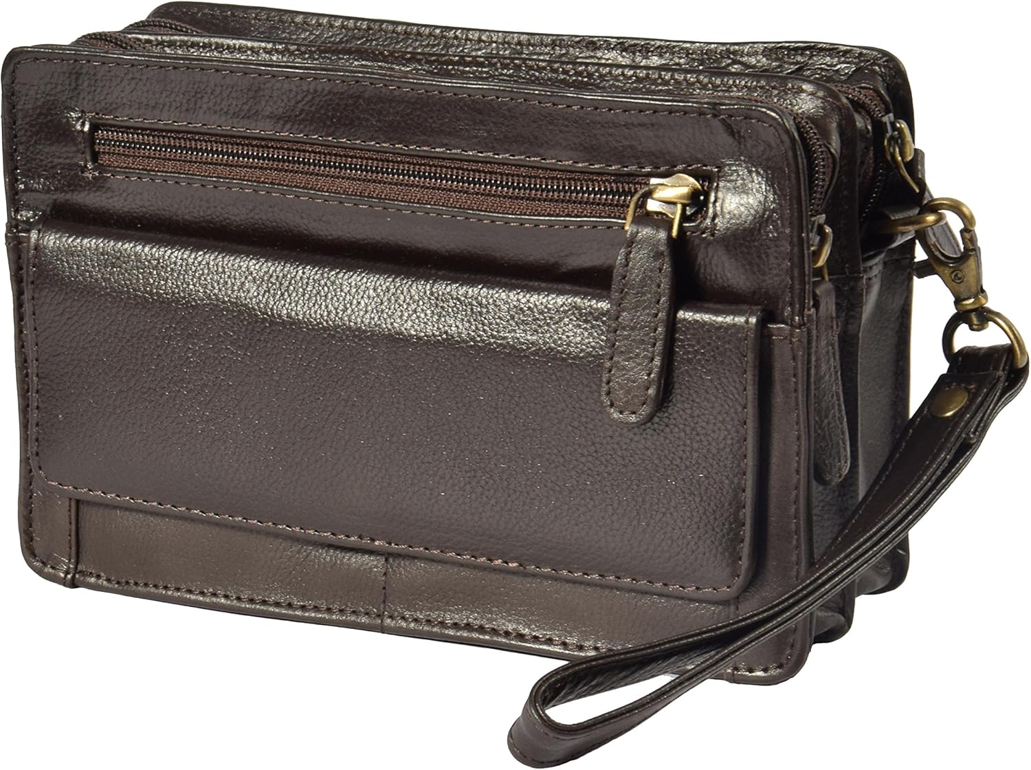 mens leather organiser bag