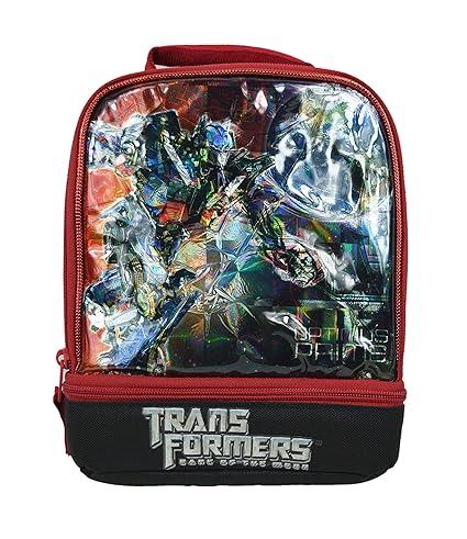 transformer backpack and lunchbox