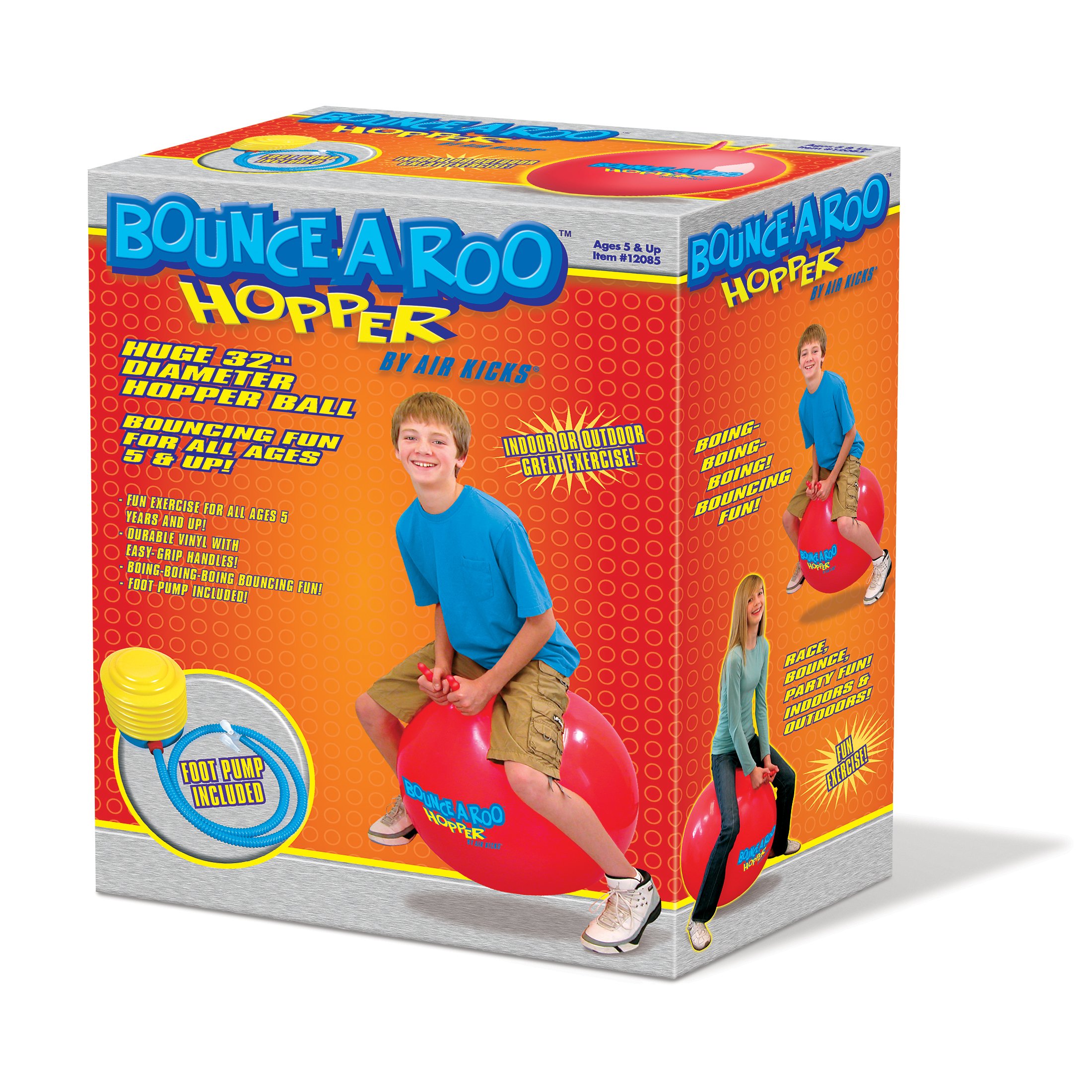 Geospace Bounce-a-roo Hopper by Air Kicks (82 cm Diameter Ball)