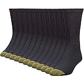 GOLDTOE Men's 656S Cotton Crew Athletic Socks (Multipack)