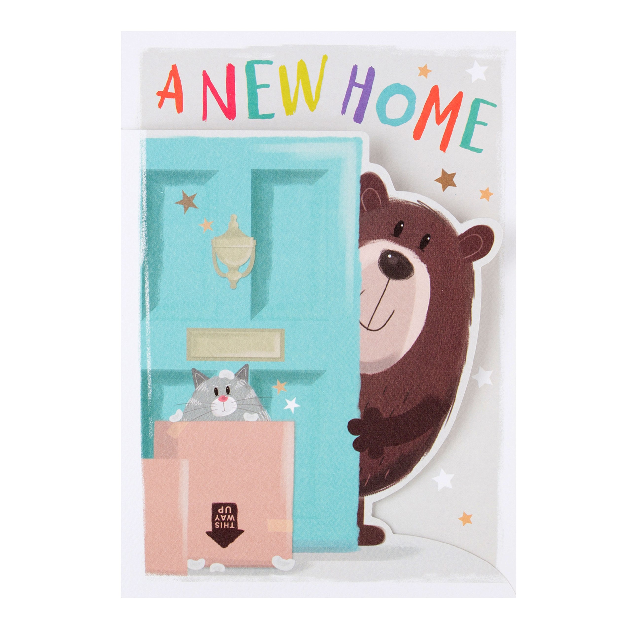 Hallmark New Home Card "Crammed With Happiness" - Medium