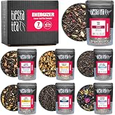 Tiesta Tea Black Sampler Dry Flight Set Loose Leaf Tea 7 Pouches | Makes Hot &amp; Iced, Assorted Tea Sets with Herbal, Chai, Fruit Black Teas &amp; More, 7 Resealable Sample Pouches