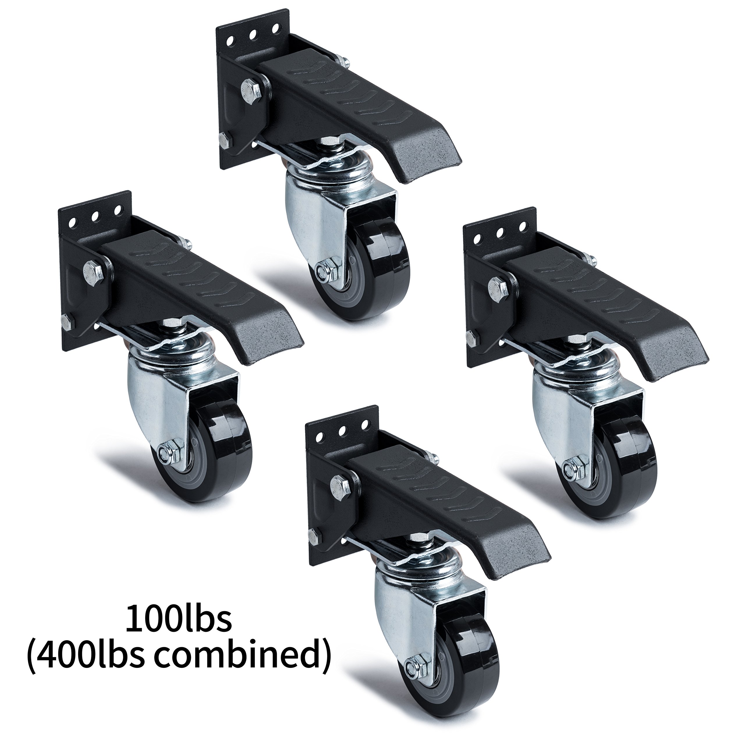 Heavy Duty Retractable Workbench Casters | Durable All 