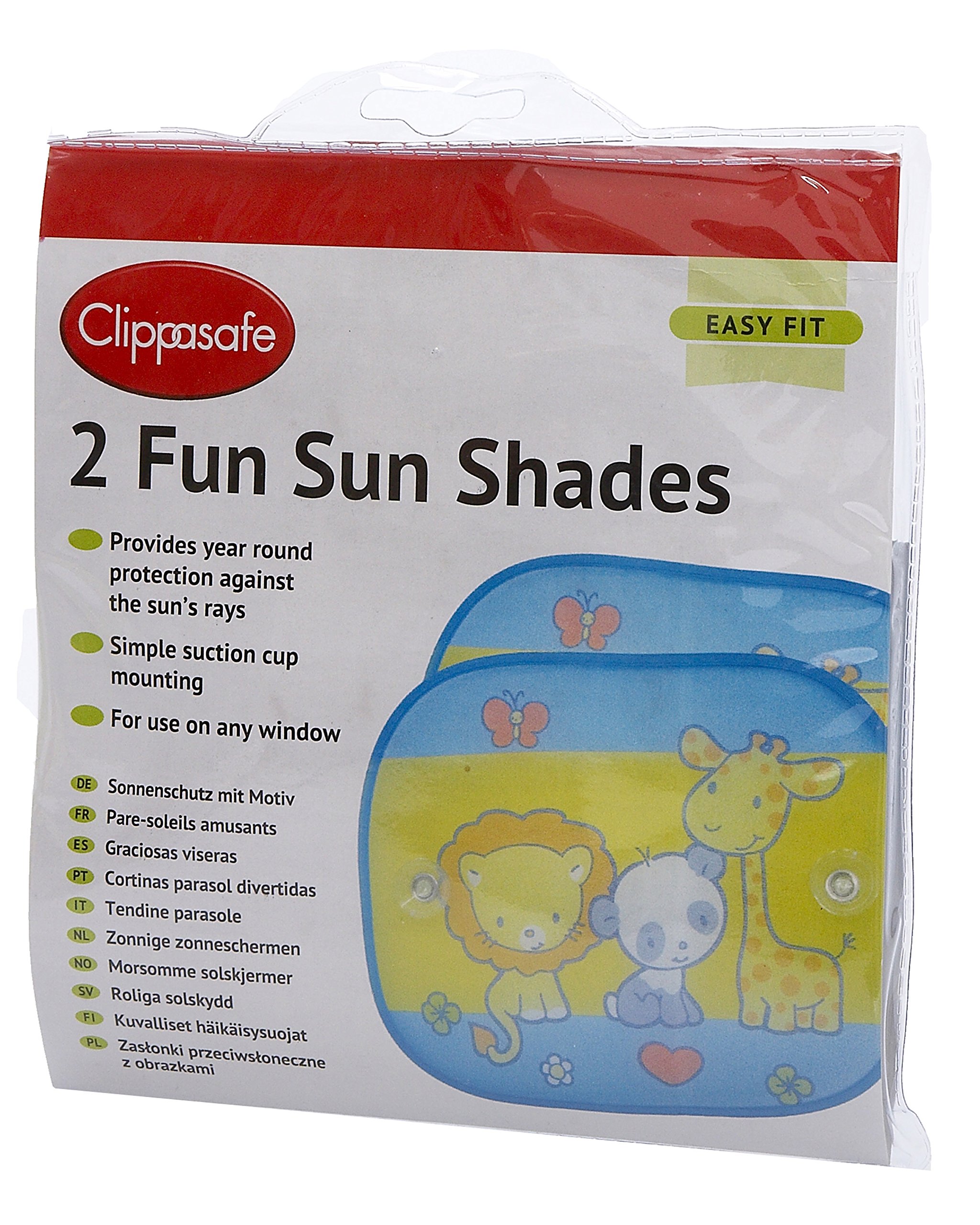 Clippasafe Fun Sun Shade (2-Pack)
