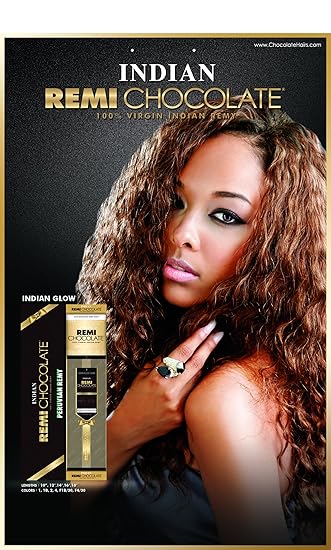 Amazon Com Indian Glow 100 Virgin Indian Remy Chocolate