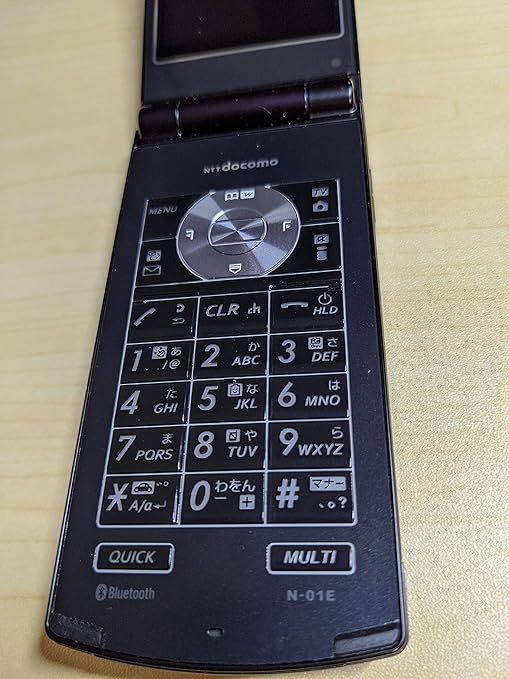 Amazon Co Jp Docomo N 01e ブラック 白ロム 家電 カメラ