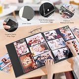 DazSpirit 6x4 Inch Photo Album 600 Photos Linen Cover 10x15 Slip-In Pockets view 6