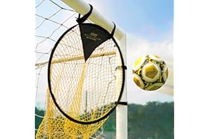 PodiuMax Top Bins Soccer Target Goal, Easy to Attach and Detach to The Goal, Set of 2, for Shooting Accuracy Training