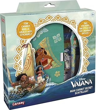 Lansay Disney Princess Vaiana Mon Carnet Secret 25107 Amazon Fr Jeux Et Jouets