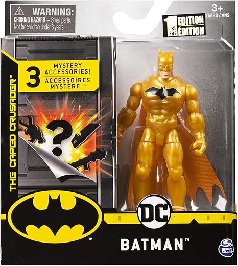 gold batman action figure