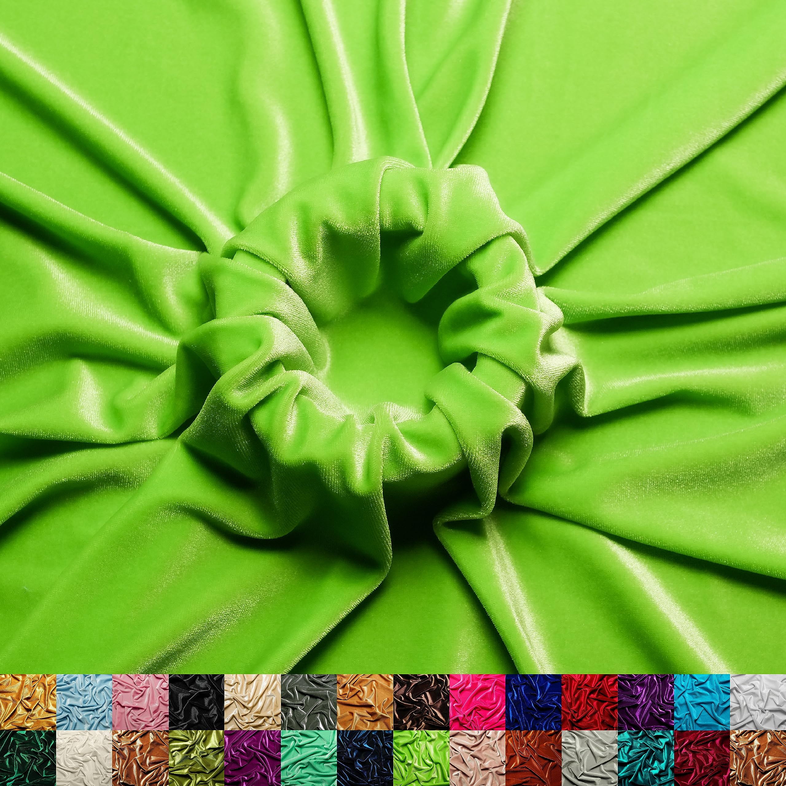 Ice Fabrics Stretch Velvet Fabric by The Yard